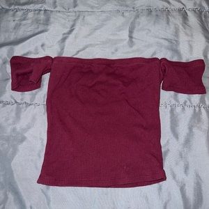 Fashion nova off shoulder top size XS